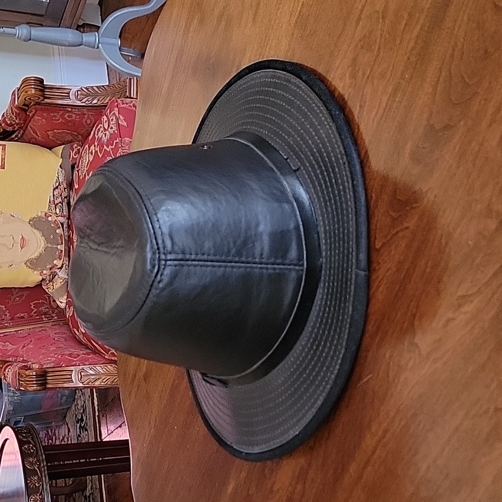Vtg Wilson's Leather Hat - Picture 4 of 7